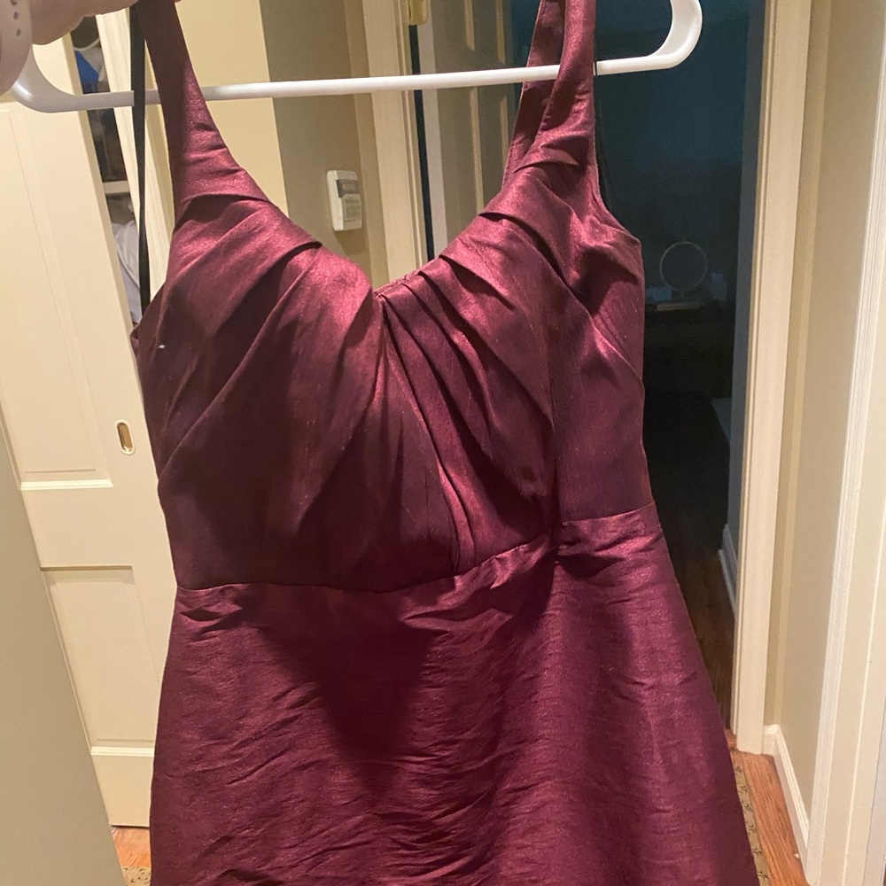 Jim Helm bridesmaid dress wine size 12